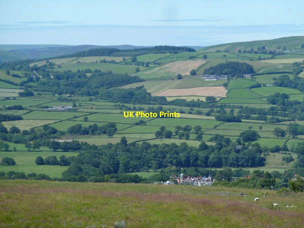 Photo 6"x4" Little Hill, overlooking Llandrindod Wells and the Ithon valley Llandrindod Wells\/Llandrindod c2011