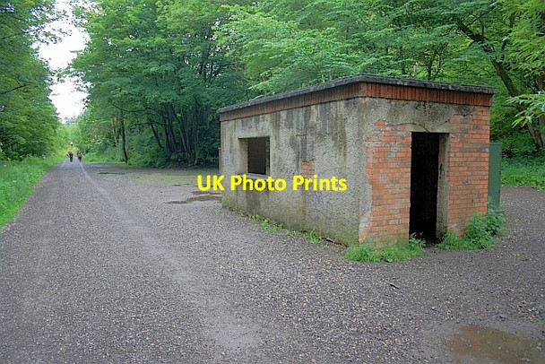 Photo 6"x4" Remains of Lineside Hut Little Longstone c2011