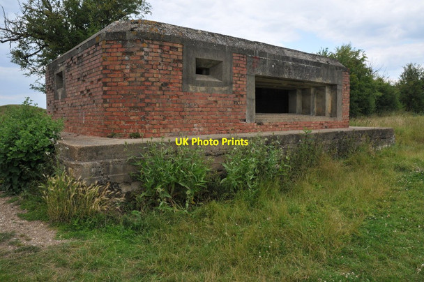 Photo 6"x4" Pillbox near Dorchester on Thames Bridge End\/SU5793 c2011