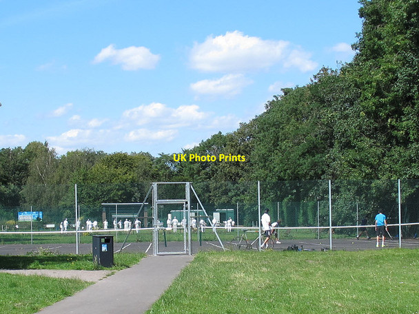 Photo 6"x4" Tennis and bowls Catford\/TQ3873 c2011