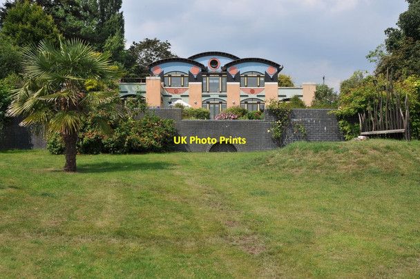 Photo 6"x4" Modern house overlooking the Thames South Stoke\/SU5983 c2011