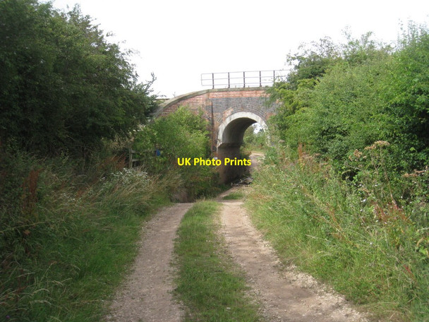 Photo 6"x4" Railway bridge on Schrimshire's Road North Leverton with Habblesthorpe c2011