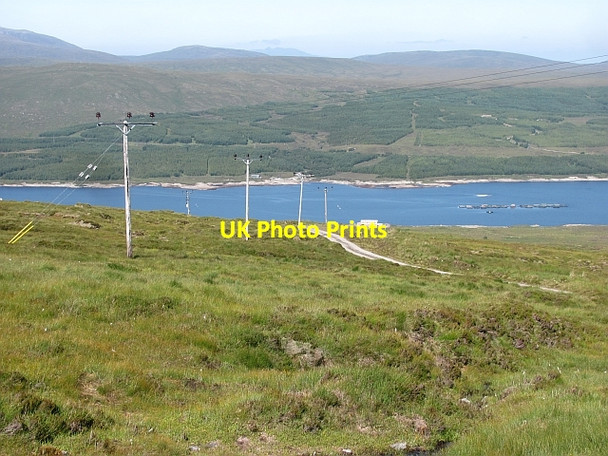 Photo 6"x4" Duchally power lines Maovally\/NC3721 c2011