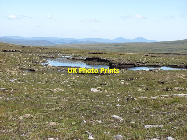Photo 6"x4" Rocky moorland, Meall an Amairich Meall an Amairich c2011