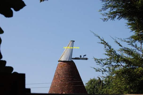 Photo 6"x4" Detail of Cowl on Oast house, Greenwoods Lane Punnett's Town c2011