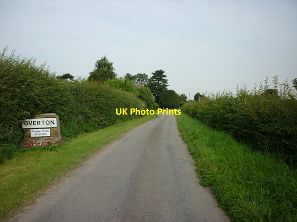 Photo 6"x4" Entering Overton, North Yorkshire Overton\/SE5555 c2011