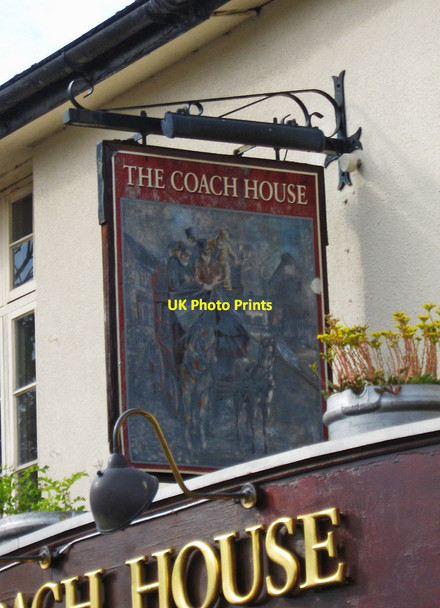 Photo 6"x4" The Coach House (2) - sign, 18 Feckenham Road, Astwood Bank Astwood Bank c2011