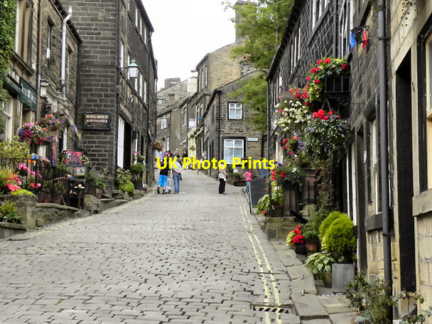 Photo 6"x4" Main Street, Haworth Haworth c2011