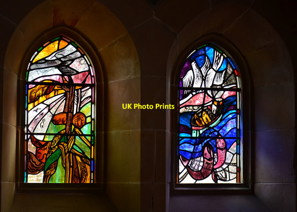Photo 6"x4" St Oran's Church - Interior - (5) Connel c2011