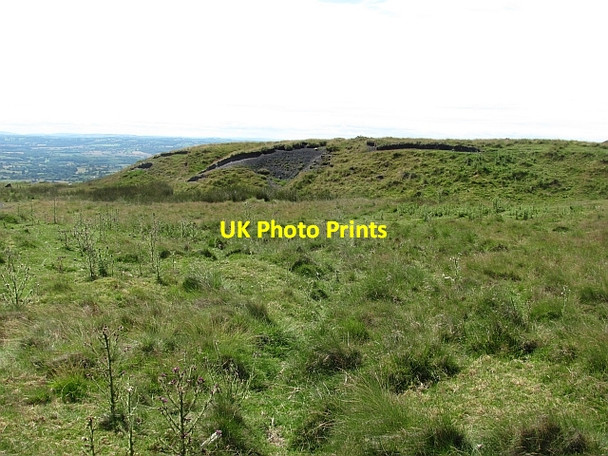 Photo 6"x4" Spoil heap, Clee Hill Cornbrook c2011