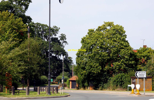Photo 6"x4" Sindlesham Road in Arborfield Cross Arborfield Cross c2011