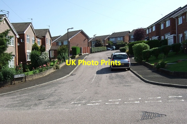 Photo 6"x4" Stock Grove from Weir Road Milnrow c2011