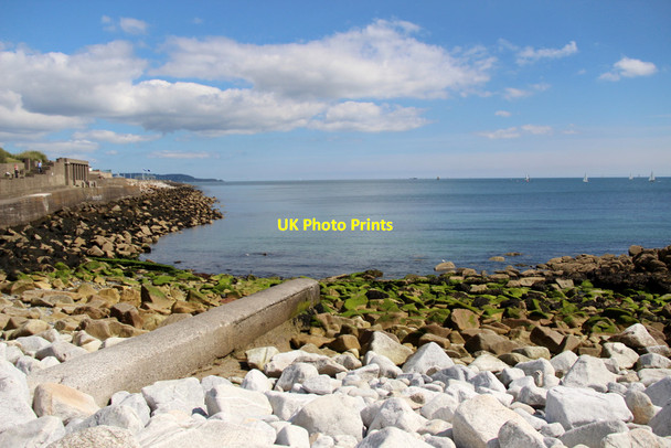 Photo 6"x4" Beach, Dun Laoghaire, Ireland Glasthule c2011