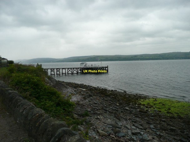 Photo 6"x4" The pier at Blairmore Blairmore\/NS1982 c2011