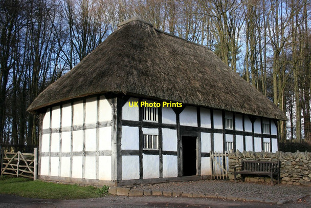 Photo 6"x4" Abernodwydd Farmhouse, St Fagans Museum of Welsh Llife Michaelston-super-Ely c2009