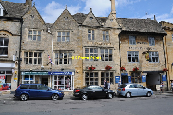 Photo 6"x4" Businesses on the Market Square, Stow-on-the-Wold Stow-on-the-Wold c2011