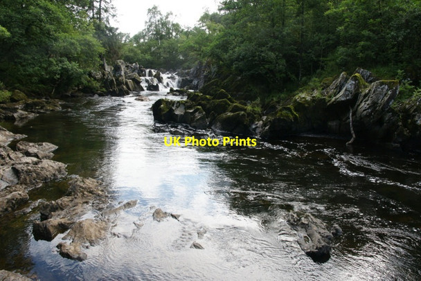 Photo 6"x4" River Braan above Rumbling Bridge Inver\/NO0142 c2011