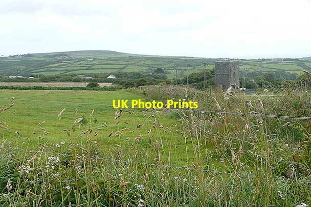 Photo 6"x4" Pump house at Four Winds Nancledra c2011