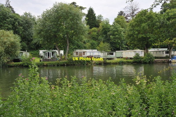 Photo 6"x4" Caravan park near Shillingford Wallingford c2011
