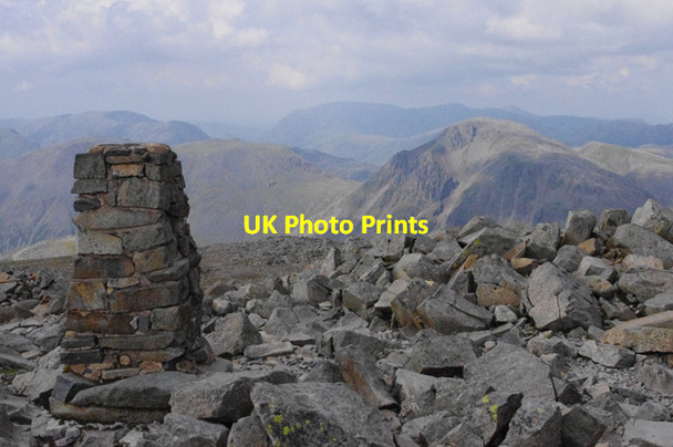 Photo 6"x4" Scafell Pike summit Wasdale Head\/NY1808 c2011 P1