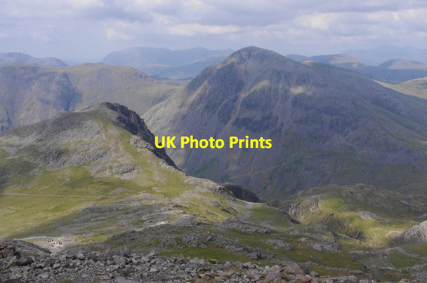 Photo 6"x4" Lingmell Col Wasdale Head\/NY1808 c2011