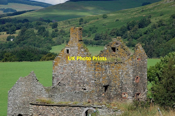 Photo 6"x4" Buckholm Tower Galashiels c2011