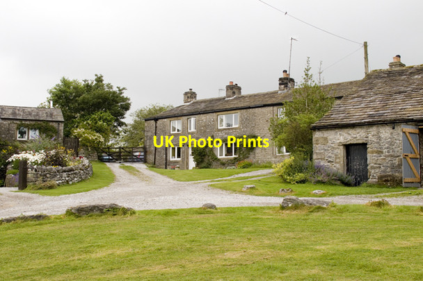 Photo 6"x4" Limestone cottages in Conistone Conistone c2011