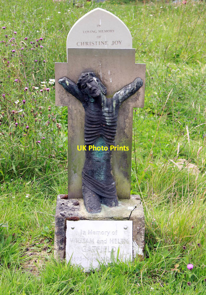 Photo 6"x4" St John the Baptist, Okewood - Churchyard Mayes Green c2011 P2