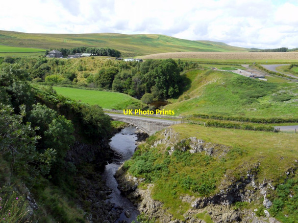 Photo 6"x4" Bridge over the River Coquet at Linbriggs Linbriggs c2011