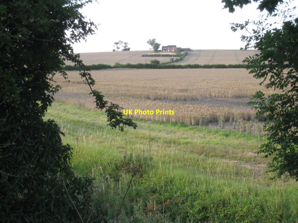 Photo 6"x4" View towards High Wood Farm Eagle Barnsdale c2011