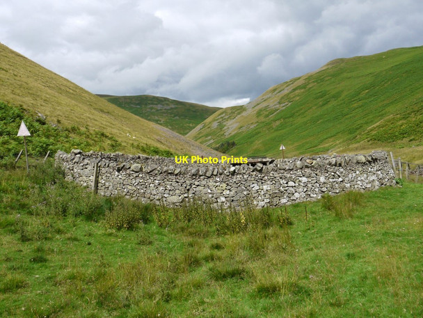 Photo 6"x4" Sheepfold in valley of Usway Burn Shillmoor c2011