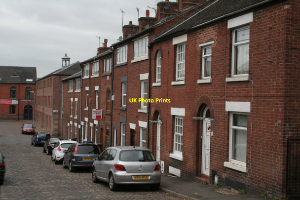 Photo 6"x4" Albion Street Leek\/SJ9856 c2011