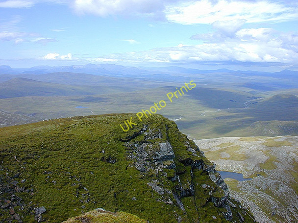 Photo 6"x4" View north from Seana Bhraigh Seanna Bhraigh c2002