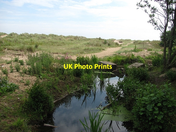 Photo 6"x4" Kinshaldy Burn Tentsmuir Sands c2011