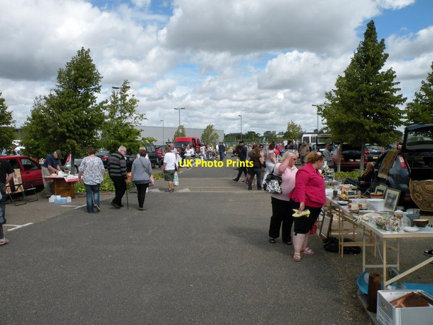 Photo 6"x4" Trumpington Car Boot Sale Trumpington c2011