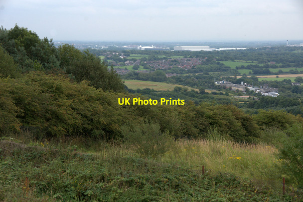 Photo 6"x4" View to Wigan from Parbold Hill High Moor\/SD5011 c2011