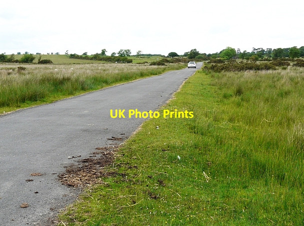 Photo 6"x4" Road to the east of Walton Moss Walton\/NY5264 c2008
