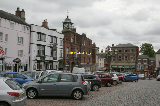 Photo 6"x4" Leek Market Square Leek\/SJ9856 c2011