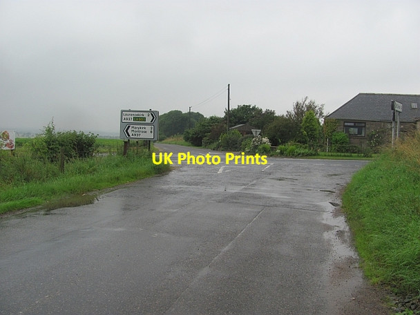 Photo 6"x4" Crossroads on the A937 West Burnside\/NO7070 c2011
