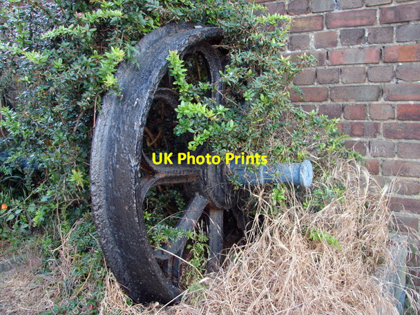 Photo 6"x4" Train wheels at Bishop's Stortford Bishop's Stortford c2011