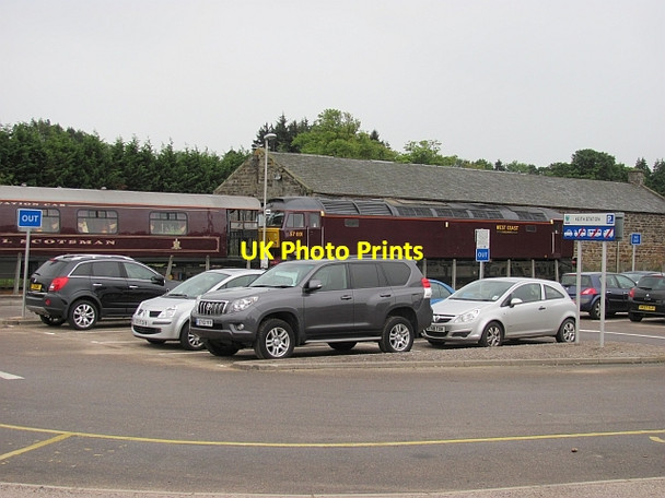 Photo 6"x4" Car park, Keith Station Keith c2011
