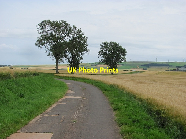 Photo 6"x4" Farm road, Westerton Scotston\/NO7373 c2011