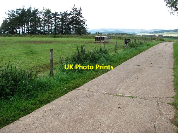 Photo 6"x4" Road from Drumforber Scotston\/NO7373 c2011