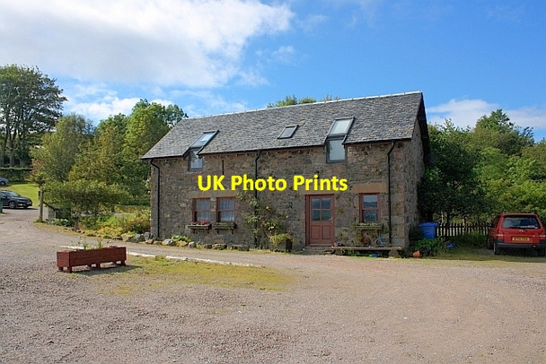 Photo 6"x4" Cottage at The N\u00c3\u00a0durra Visitor Centre, Ardnamurchan Glenborrodale c2011