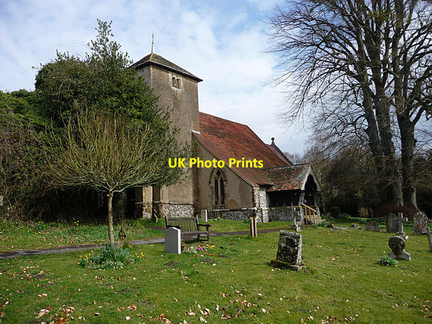 Photo 6"x4" Church of St Catherine of Siena, Cocking Cocking c2010 P1