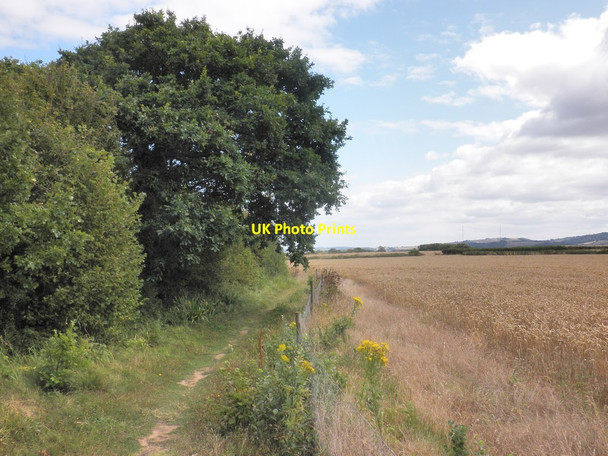 Photo 6"x4" West Somerset coast Path Chapel Cleeve c2011