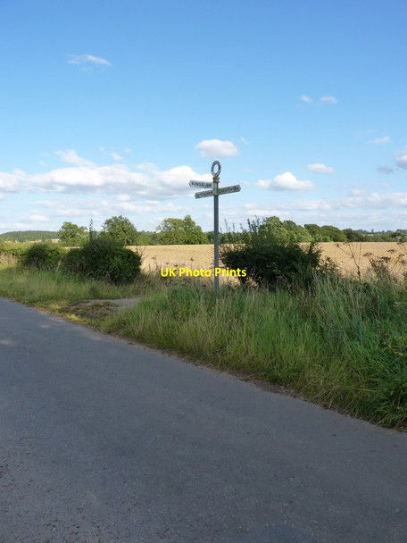 Photo 6"x4" Milepost at Kingslow Kingslow c2011
