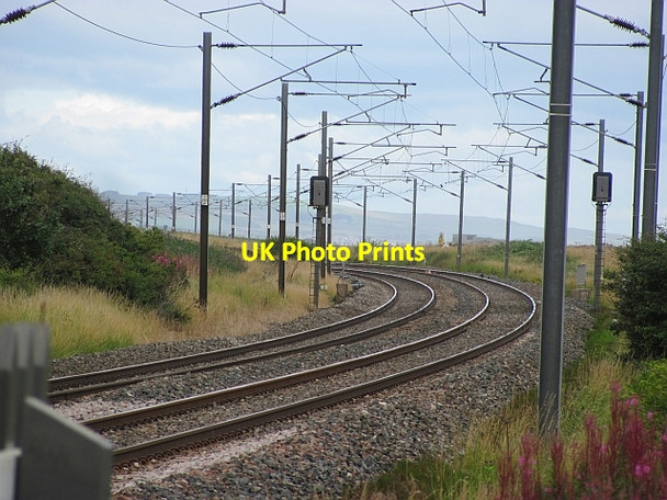 Photo 6"x4" East Coast Main Line passing Cheswick Cheswick c2011