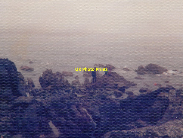 Photo 6"x4" Southern end of Dunrod Point in 1977 Borness c1977