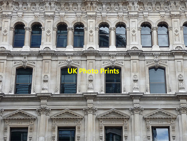 Photo 6"x4" Detail of 39-40 Lombard Street (1) London c2011